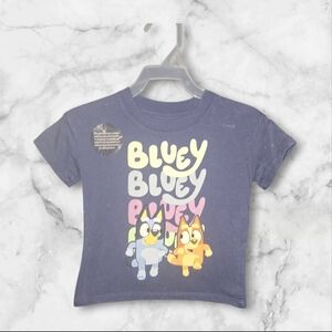 Bluey Kids Graphic Tee - Navy Blue